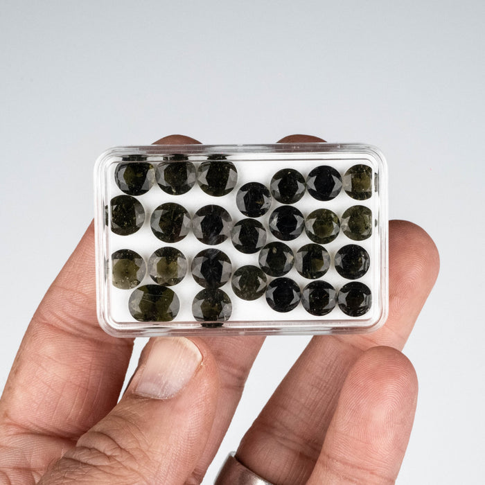 Moldavite Gemstones 7mm/8mm/10x8mm Wholesale Lot - InnerVision Crystals