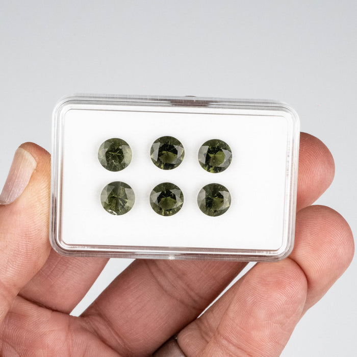 Moldavite Gemstones 8mm Wholesale Lot - InnerVision Crystals