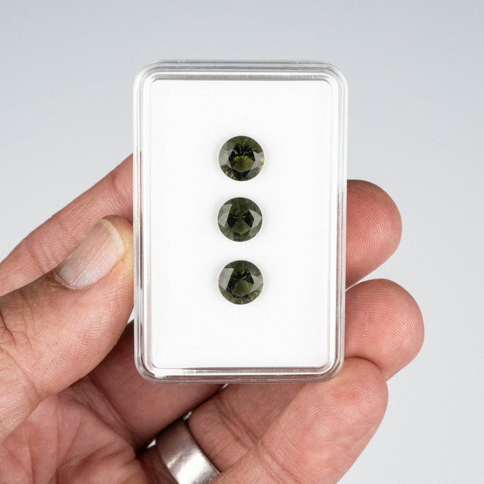 Moldavite Gemstones 8mm Wholesale Lot - InnerVision Crystals