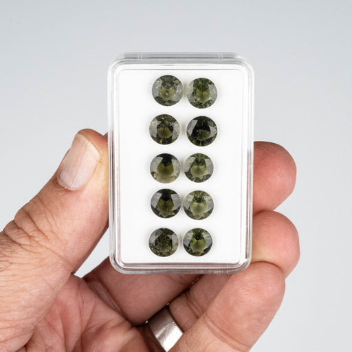 Moldavite Gemstones 8mm Wholesale Lot - InnerVision Crystals