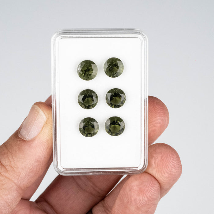 Moldavite Gemstones 8mm Wholesale Lot - InnerVision Crystals