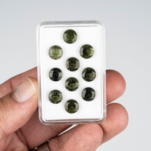 Moldavite Gemstones 8mm Wholesale Lot - InnerVision Crystals