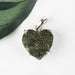Moldavite Heart Pendant 4.25 g 24x17mm - InnerVision Crystals