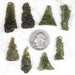 Moldavite - Maly Chlum AA+ 15.17 g Wholesale Lot - InnerVision Crystals