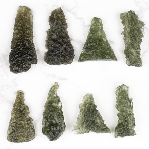 Moldavite - Maly Chlum AA+ 15.17 g Wholesale Lot - InnerVision Crystals