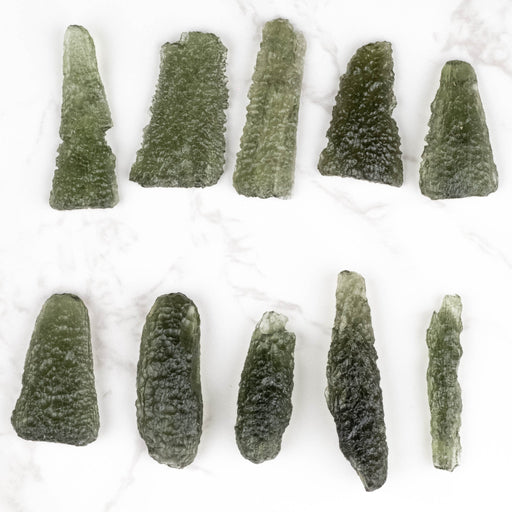 Moldavite - Maly Chlum AA+ 20.20 g Wholesale Lot - InnerVision Crystals