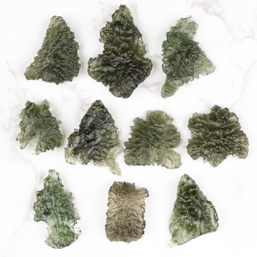 Moldavite - Maly Chlum AA+ 20.27 g Wholesale Lot - InnerVision Crystals