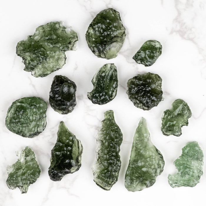 Moldavite - Maly Chlum AA+ 23.70 g "Shiny" Wholesale Lot - InnerVision Crystals