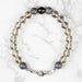 Moldavite + Meteorite + Libyan Desert Glass Bead Bracelet 7.5" - InnerVision Crystals