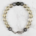 Moldavite + Meteorite + Libyan Desert Glass Bead Bracelet 7.5" .925 Silver - InnerVision Crystals