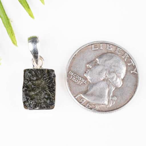 Moldavite Pendant 2.58 g 24mm - InnerVision Crystals