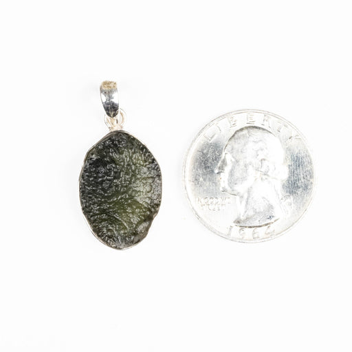 Moldavite Pendant 3.27 g 31x15mm - InnerVision Crystals
