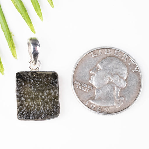 Moldavite Pendant 3.47 g 29x15mm - InnerVision Crystals