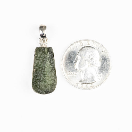 Moldavite Pendant 3.73 g 34x12mm - InnerVision Crystals