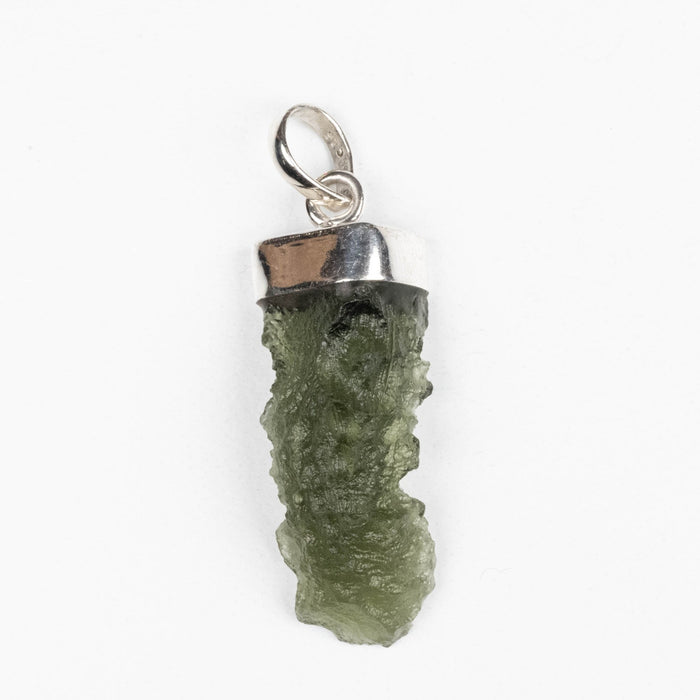 Moldavite Pendant 3.92 g 39x12mm - InnerVision Crystals