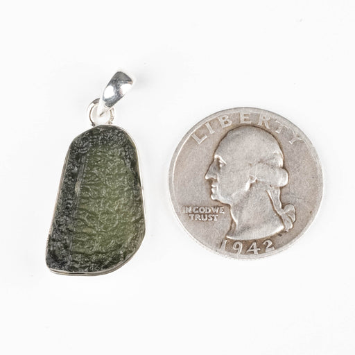 Moldavite Pendant 4.01 g 33x14mm - InnerVision Crystals