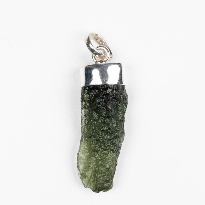 Moldavite Pendant 4.10 g 43x11mm - InnerVision Crystals