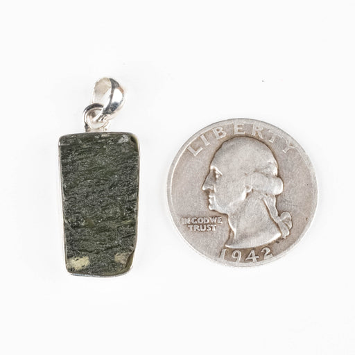 Moldavite Pendant 4.32 g 34x13mm - InnerVision Crystals