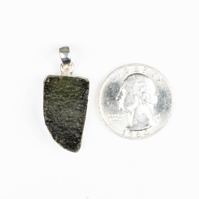 Moldavite Pendant 4.36 g 34x14mm - InnerVision Crystals