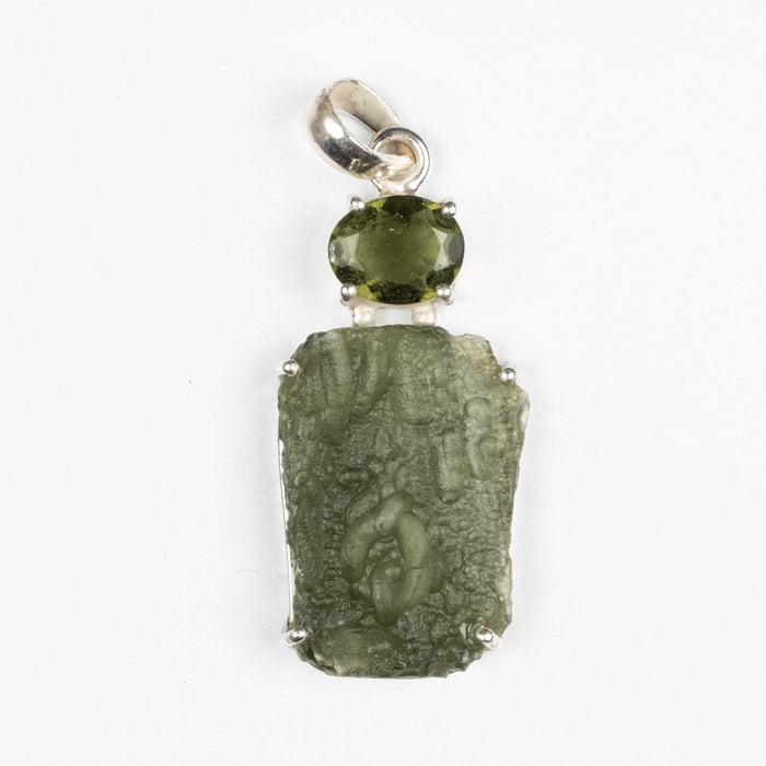 Moldavite Pendant 4.49 g 45x16mm - InnerVision Crystals