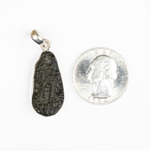Moldavite Pendant 4.58 g 38x14mm - InnerVision Crystals