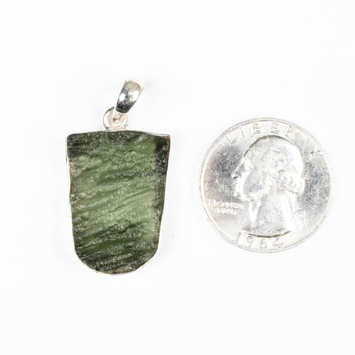 Moldavite Pendant 4.79 g 36x19mm - InnerVision Crystals