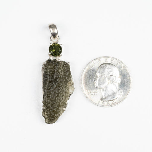 Moldavite Pendant 4.88 g 48x15mm - InnerVision Crystals