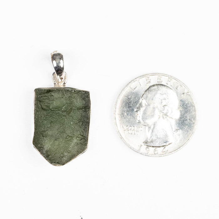 Moldavite Pendant 4.90 g 33x17mm - InnerVision Crystals