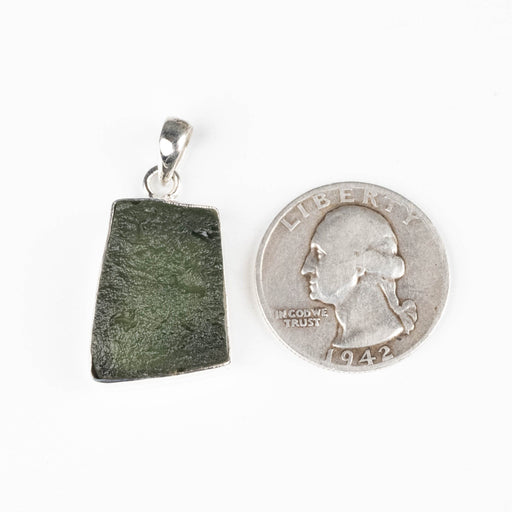 Moldavite Pendant 5.03 g 33x17mm - InnerVision Crystals