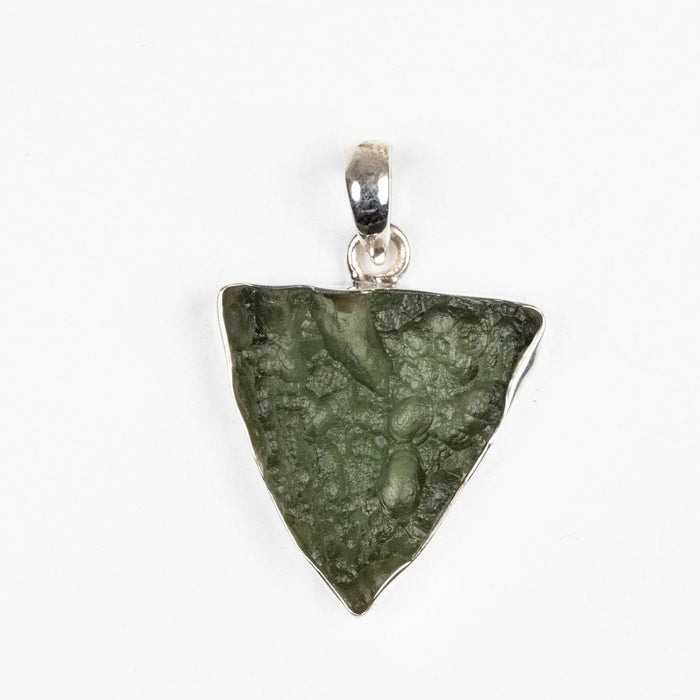 Moldavite Pendant 5.03 g 35x24mm - InnerVision Crystals