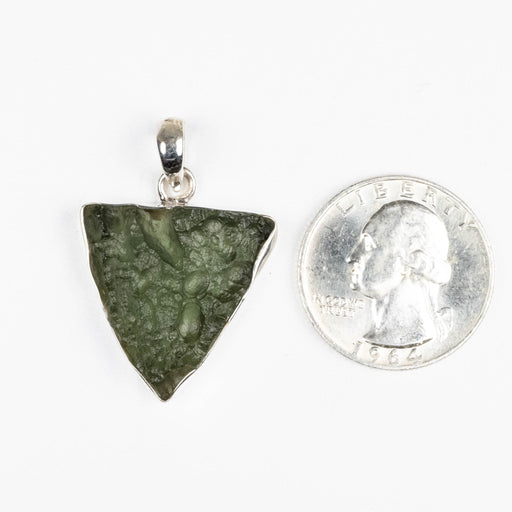 Moldavite Pendant 5.03 g 35x24mm - InnerVision Crystals