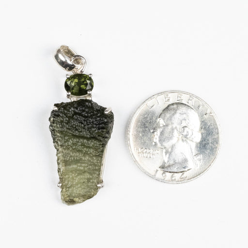 Moldavite Pendant 5.04 g 43x16mm - InnerVision Crystals