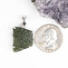 Moldavite Pendant 5.13 g 30x18mm .925 Silver - InnerVision Crystals