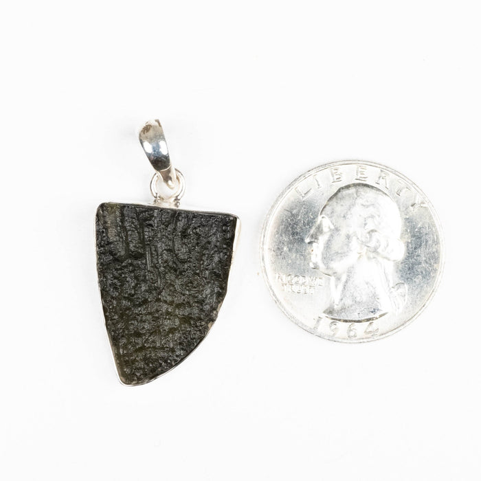 Moldavite Pendant 5.17 g 35x19mm - InnerVision Crystals