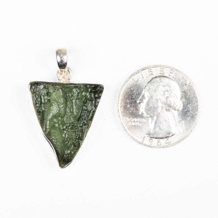 Moldavite Pendant 5.20 g 36x22mm - InnerVision Crystals