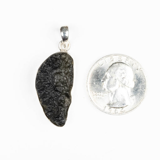 Moldavite Pendant 5.57 g 40x15mm - InnerVision Crystals
