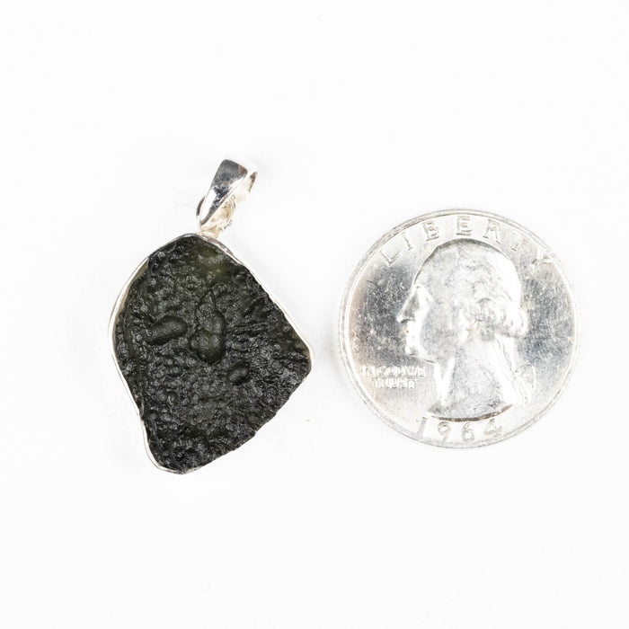 Moldavite Pendant 5.67 g 34x20mm - InnerVision Crystals