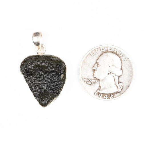 Moldavite Pendant 5.70 g 33x19mm - InnerVision Crystals