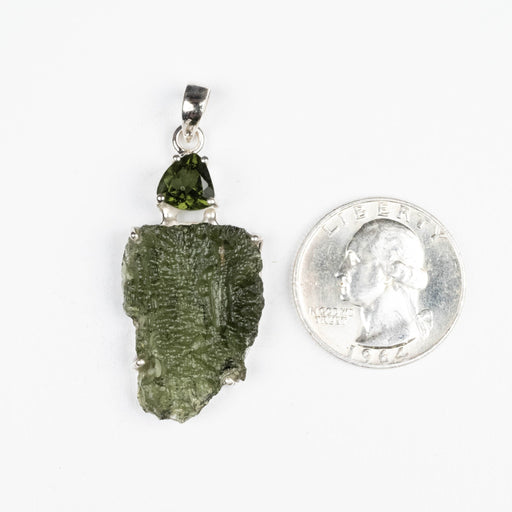 Moldavite Pendant 5.70 g 46x20mm - InnerVision Crystals