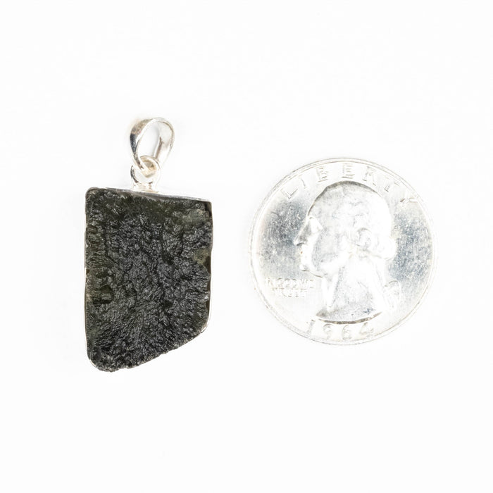 Moldavite Pendant 5.71 g 34x16mm - InnerVision Crystals