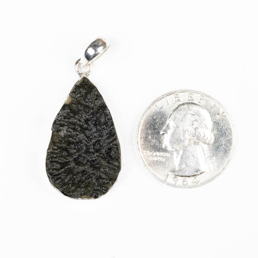 Moldavite Pendant 5.74 g 41x18mm - InnerVision Crystals