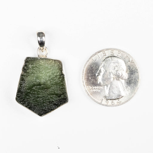 Moldavite Pendant 5.79 g 35x21mm - InnerVision Crystals