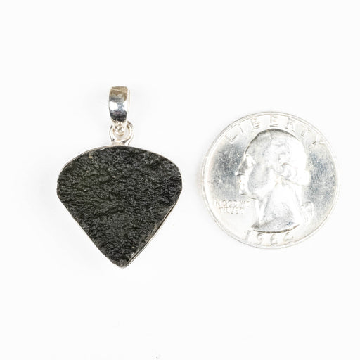 Moldavite Pendant 5.94 g 32x21mm - InnerVision Crystals