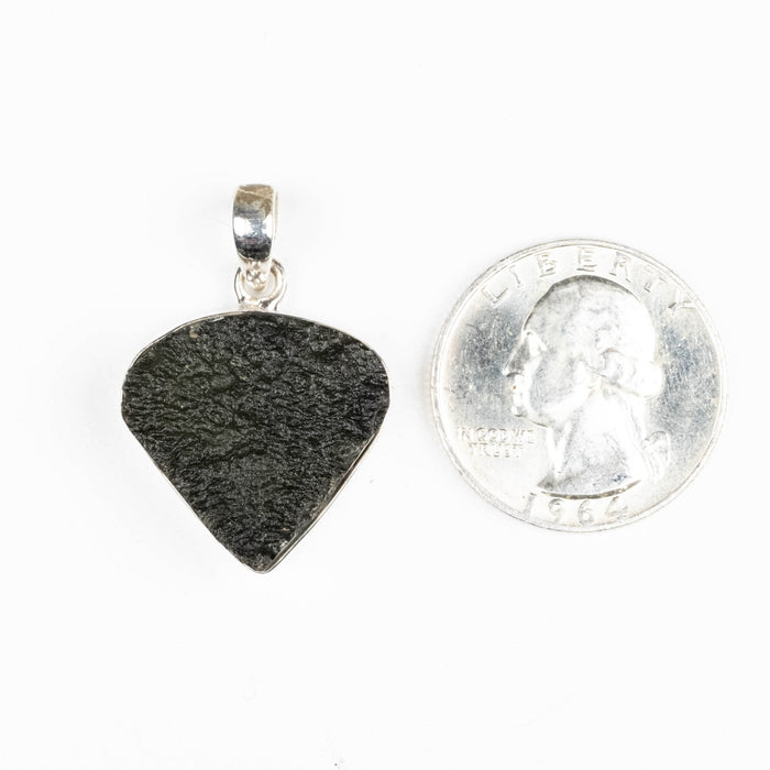 Moldavite Pendant 5.94 g 32x21mm - InnerVision Crystals