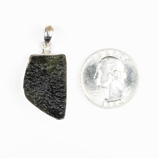 Moldavite Pendant 5.97 g 38x17mm - InnerVision Crystals