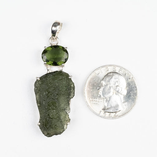 Moldavite Pendant 6.25 g 51x17mm - InnerVision Crystals