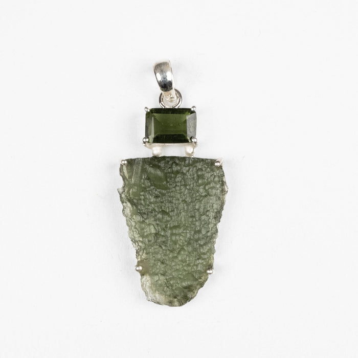 Moldavite Pendant 6.31 g 47x20mm - InnerVision Crystals