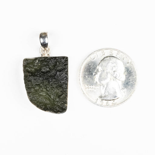 Moldavite Pendant 6.36 g 35x19mm - InnerVision Crystals