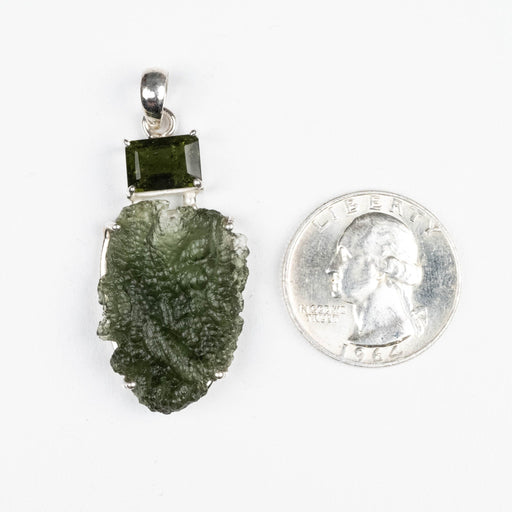Moldavite Pendant 6.68 g 45x20mm - InnerVision Crystals