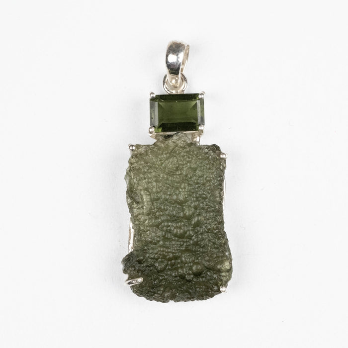 Moldavite Pendant 7.10 g 49x21mm - InnerVision Crystals